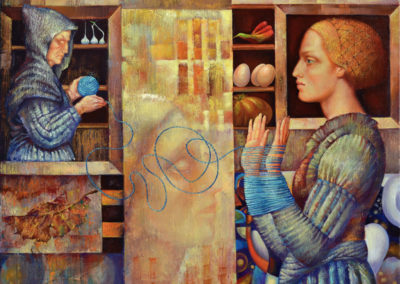 Yarn. oil, canvas, 60х80 cm, 2012. In a private collection